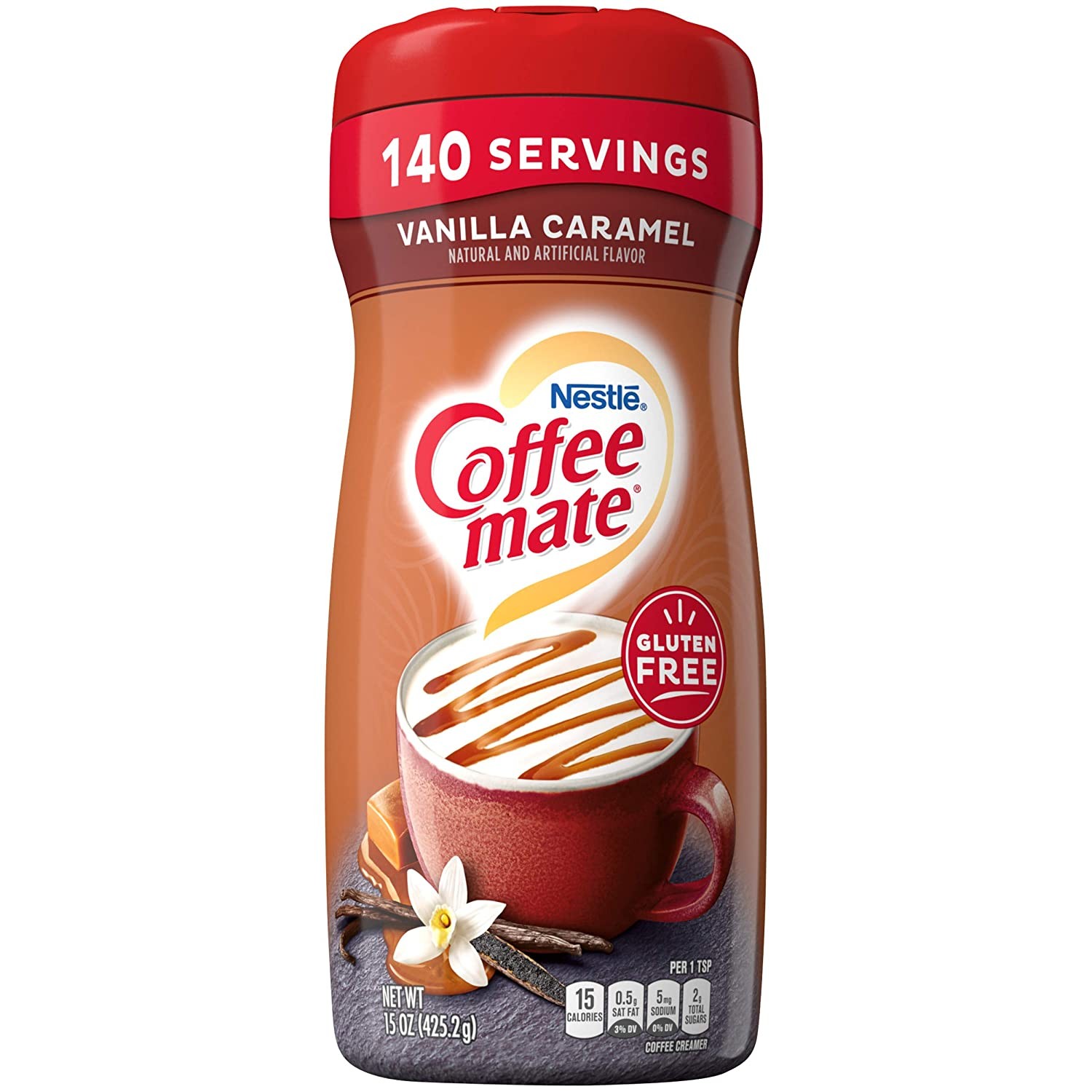 NESTLE COFFEE MATE VANILLA CARAMEL 15oz