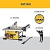 DEWALT Table Saw for Jobsites, 8-1/4 Inch, 15 Amp (DWE7485)