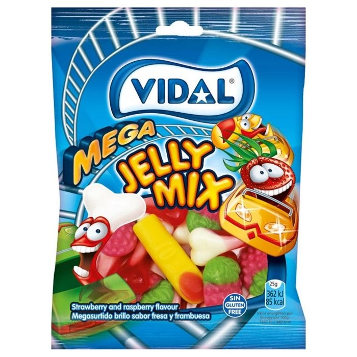 VIDAL MEGA JELLY MIX 90g