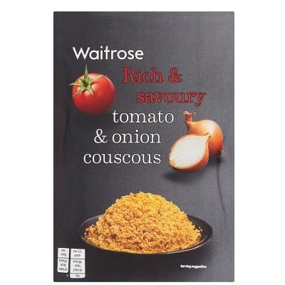 WAITROSE COUSCOUS TOMATO ONION 100g