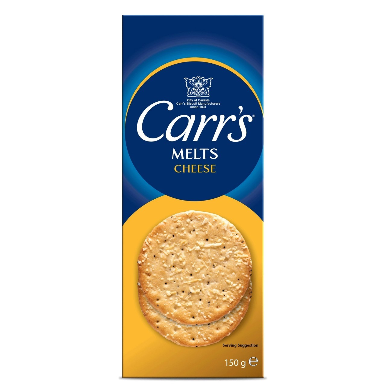 CARRS CHEESE MELTS 150g