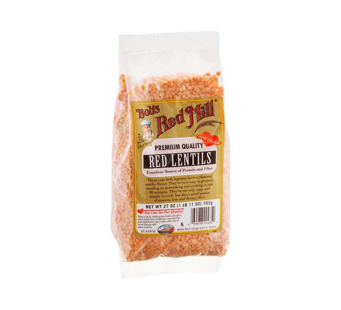 BOBS RED MILL RED LENTILS 27oz