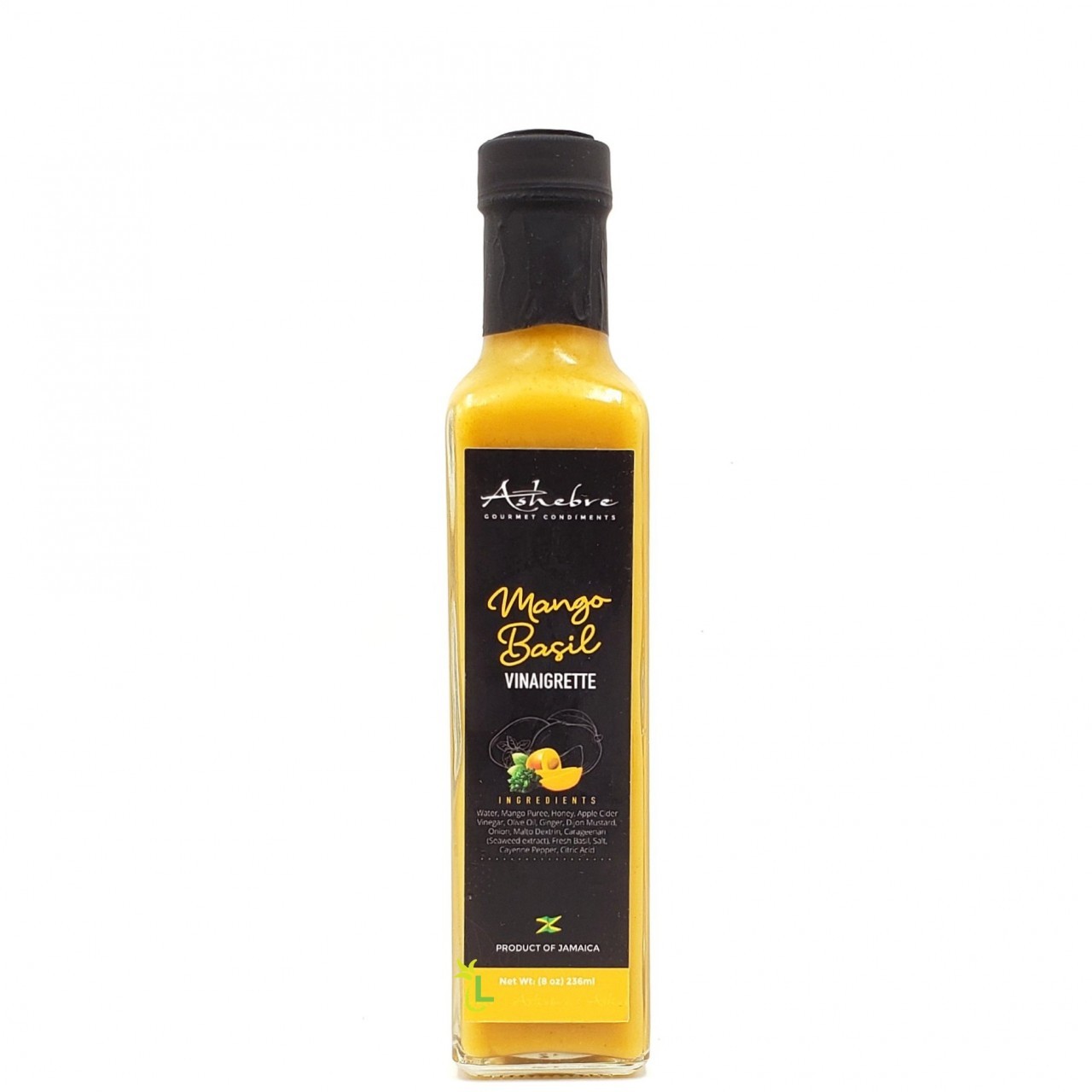 ASHEBRE VINAIGRETTE MANGO BASIL 8oz