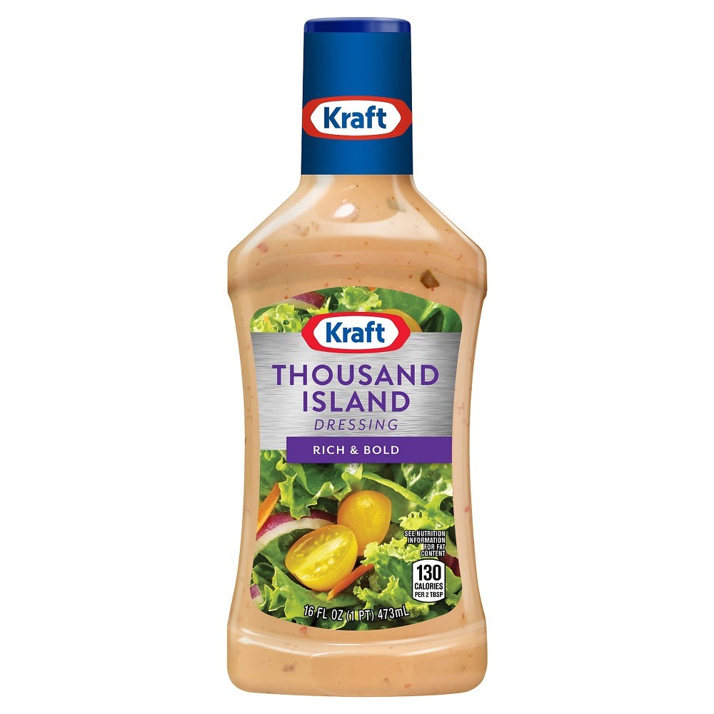 KRAFT DRESSING 1000 ISLAND 16oz