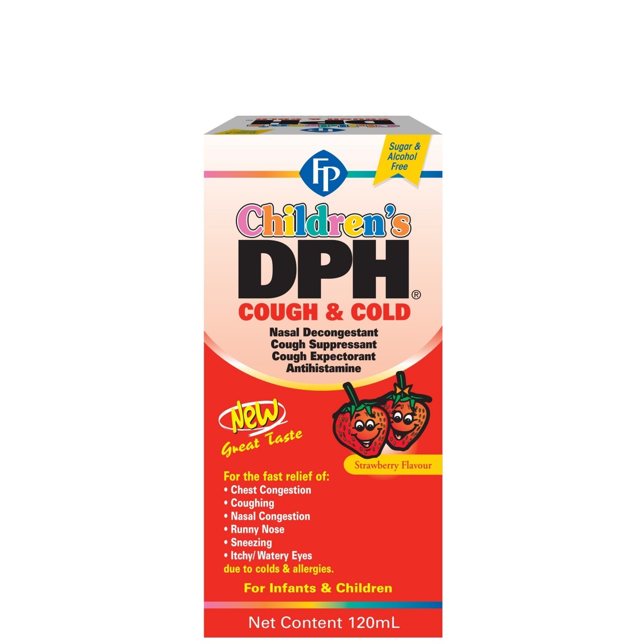 FP DPH CHILDREN COUGH & COLD STBRY 120ml