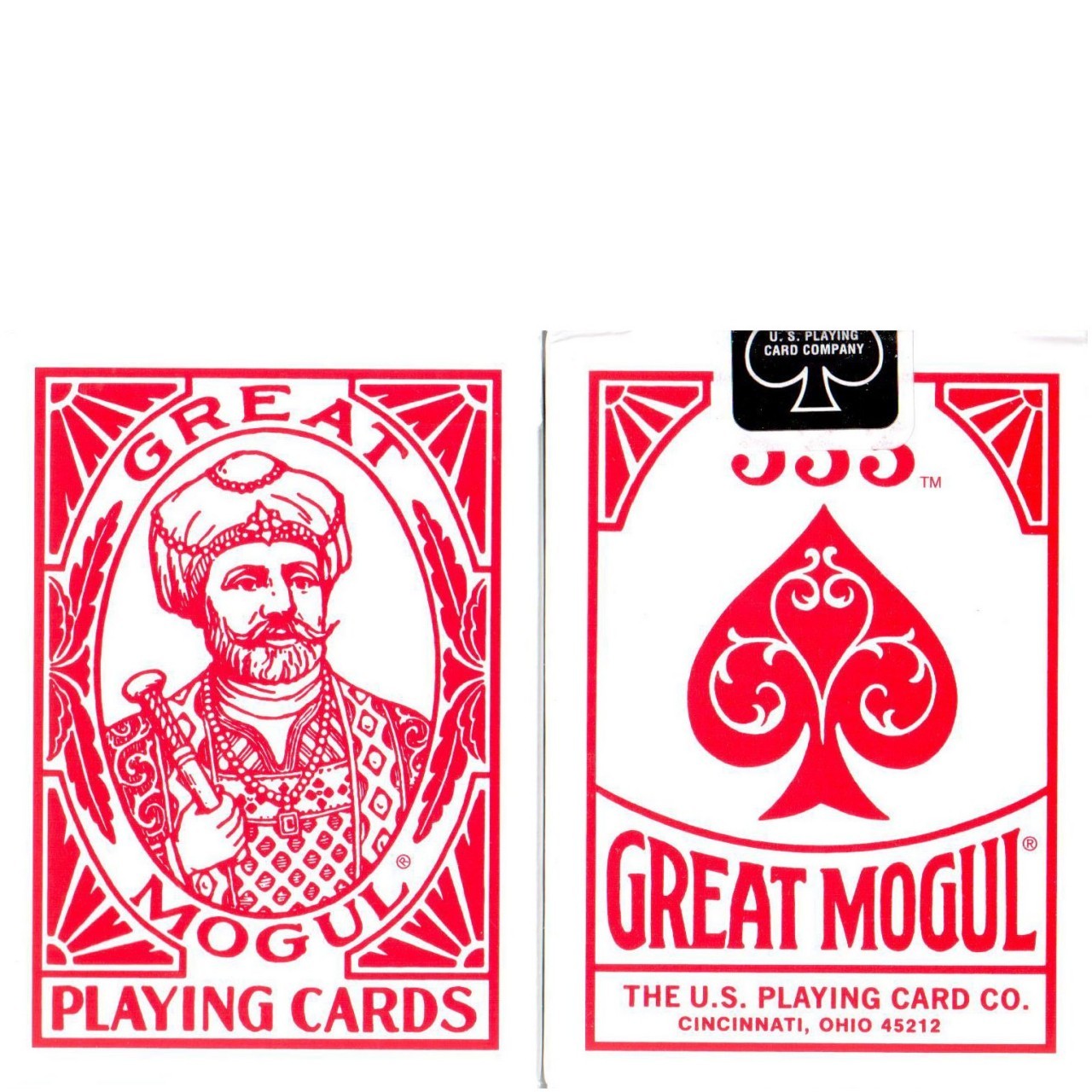 GREAT MOGUL PLAYING CARDS set