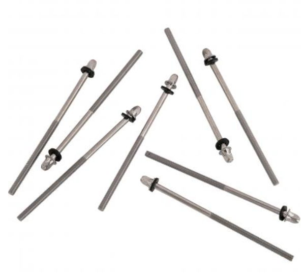 PDP True Pitch Tension Rods, 110mm - 8 Pack