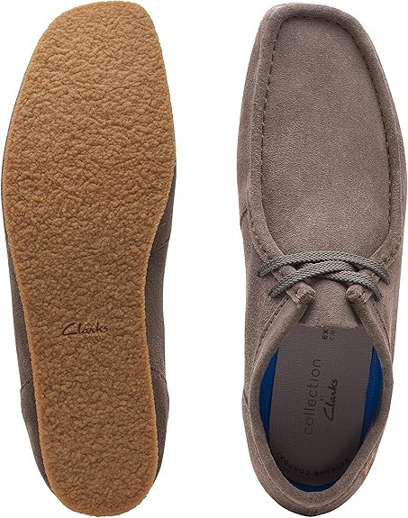 Clarks Men's Shacre Ii Run Shoes Moccasin (Taupe Suede)