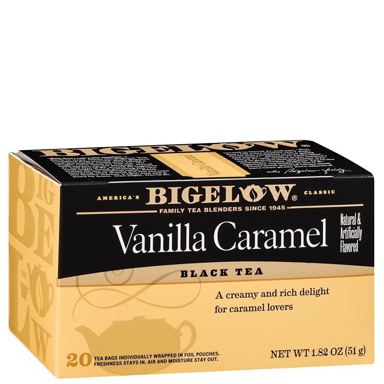 BIGELOW TEA VANILLA CARAMEL 20s