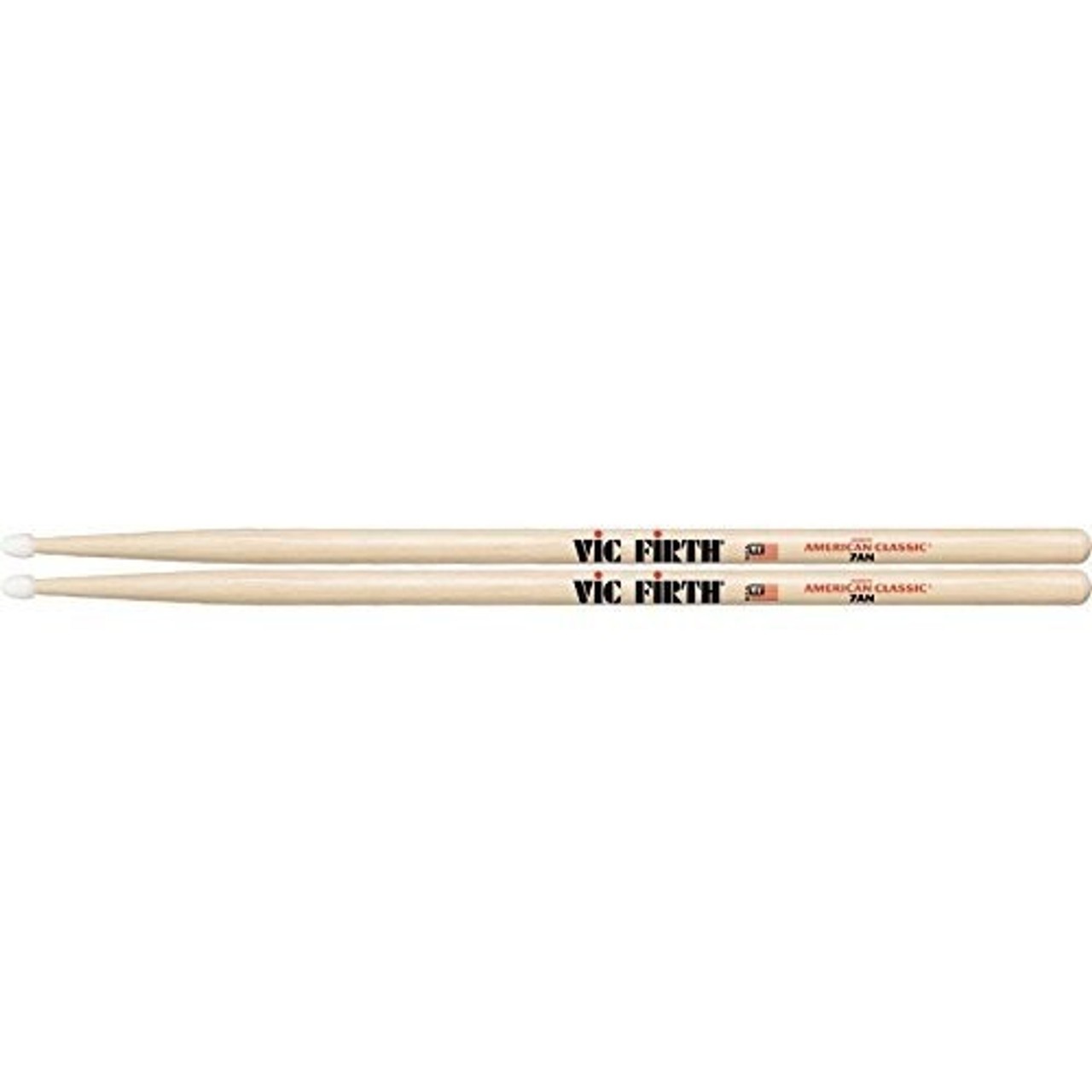 Vic Firth 7AN American Classic® Drumsticks - 7A Nylon Tip