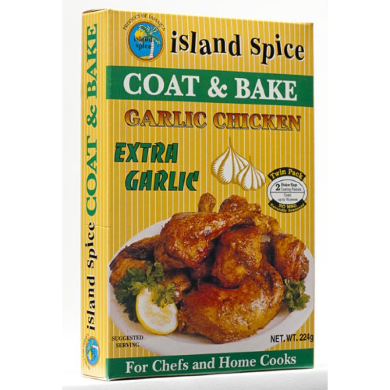 ISLAND SPICE COAT & BAKE GAR CHICKEN 8oz