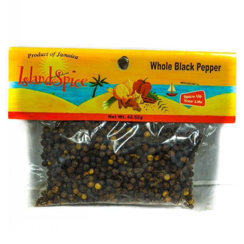 ISLAND SPICES WHOLE BLACK PEPPER 56.7G