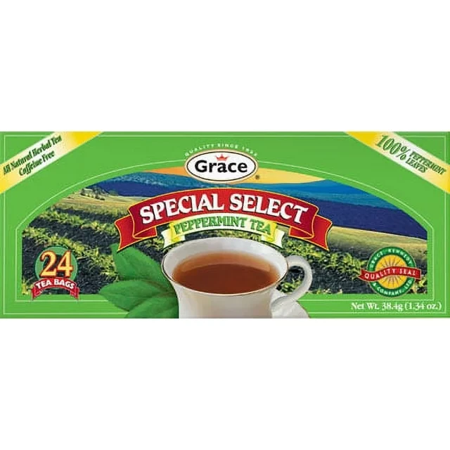 GRACE SPECIAL SELECT PEPPER MINT TEA 24 BAG
