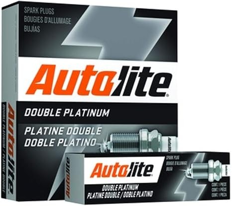 Autolite APP5863 Double Platinum Automotive Replacement Spark Plug (1 Pack)