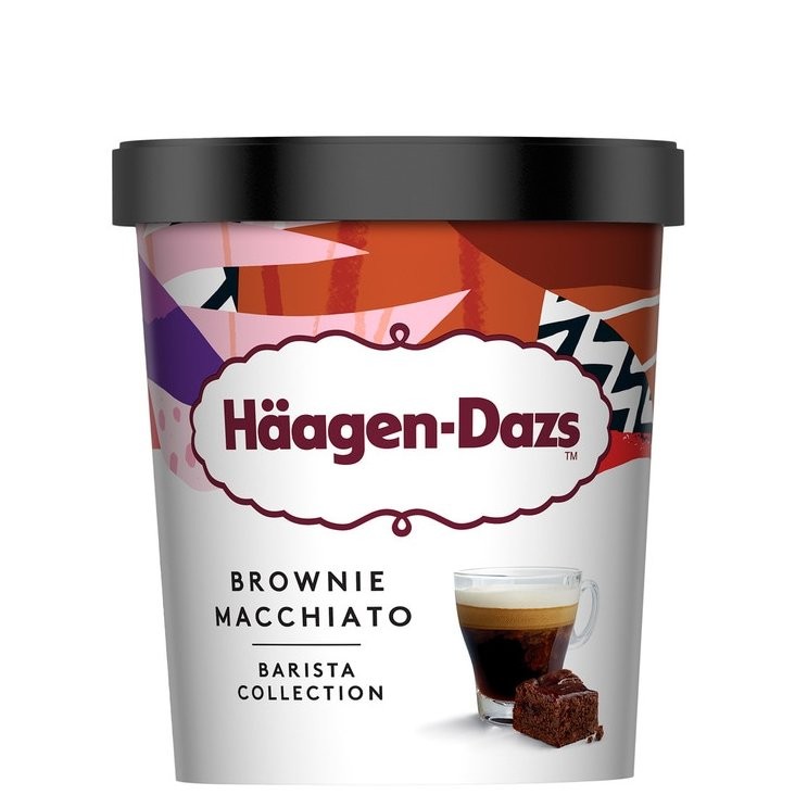 HAAGEN DAZS BROWNIE MACCHIATO 460ml