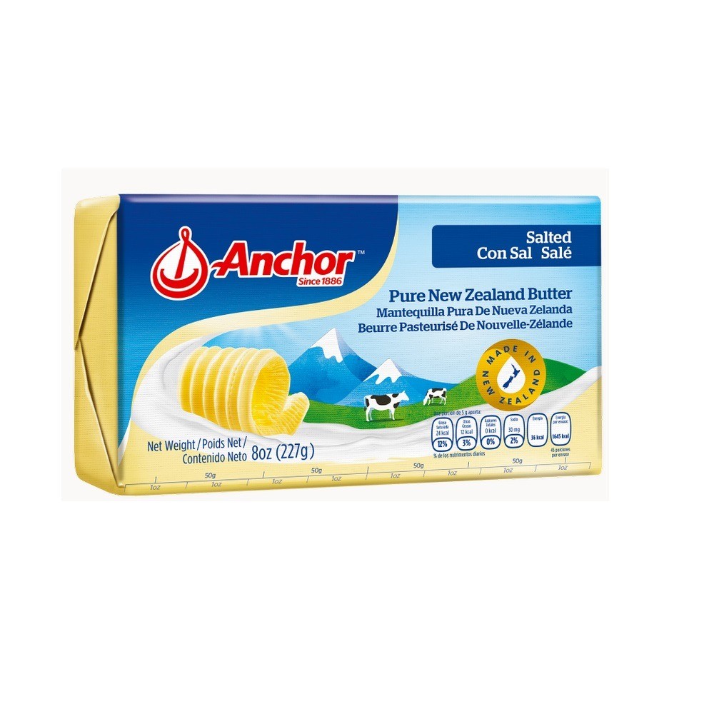 ANCHOR SALTED BUTTER 227G