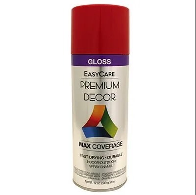 12oz. Gloss Americana Red Premium Decor Spray Paint