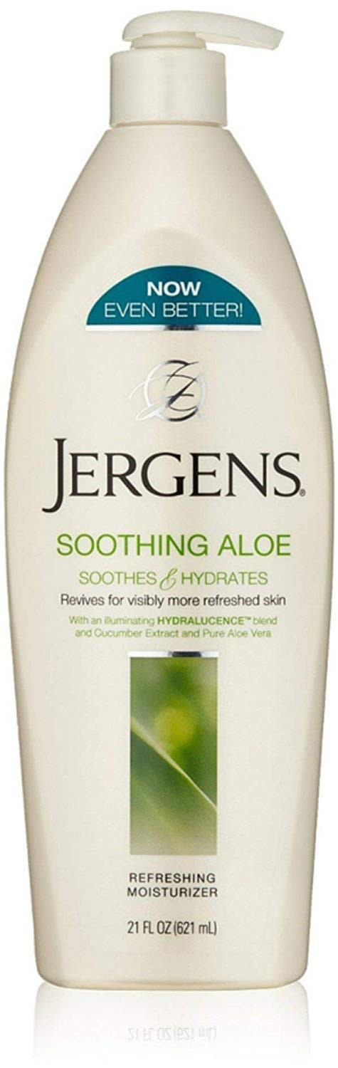 Jergens Soothing Aloe Refreshing Moisturizer 21 Oz (595 G)