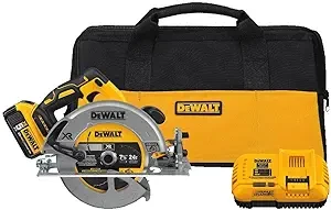 DEWALT 20V MAX* 7-1/4-Inch Cordless Circular Saw with Brake Kit (DCS570P1)