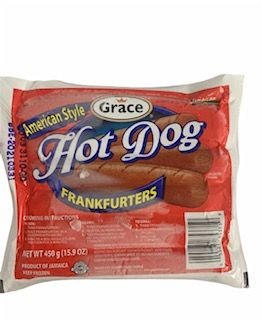 GRACE AMERICAN HOT DOG 450G