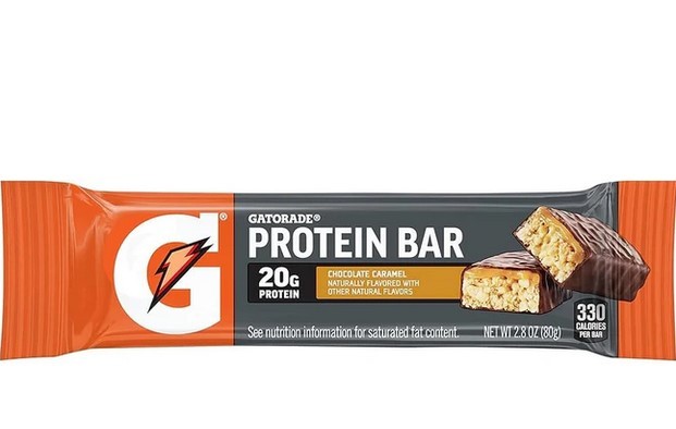 GATORADE PROTEIN BAR CHOC CARAMEL 80g