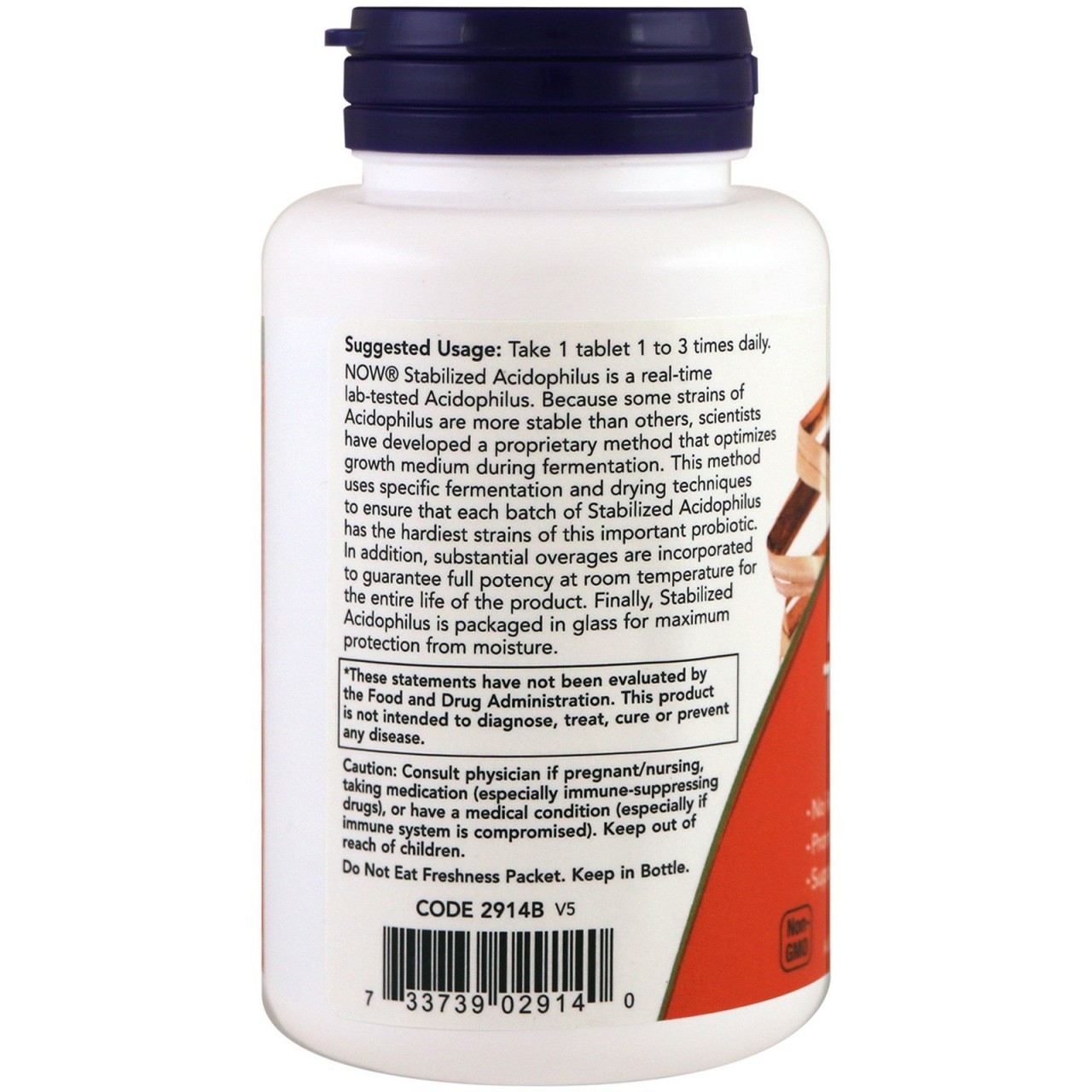 Now Foods Acidophilus Three Billion, 180 Tablets