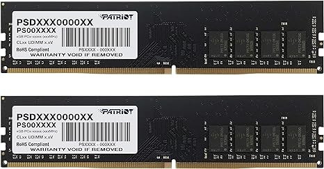 Patriot Memory Signature Line DDR4 16GB (1x16GB) UDIMM Frequency: 2400MHz (PC4-19200) 1. 2 Volt - PSD416G24002