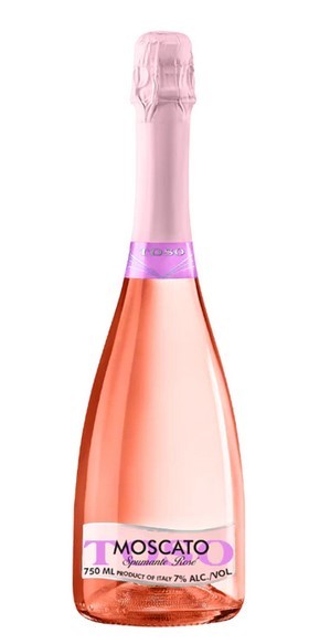 Toso Moscato Sparkling Rosé, 750ml