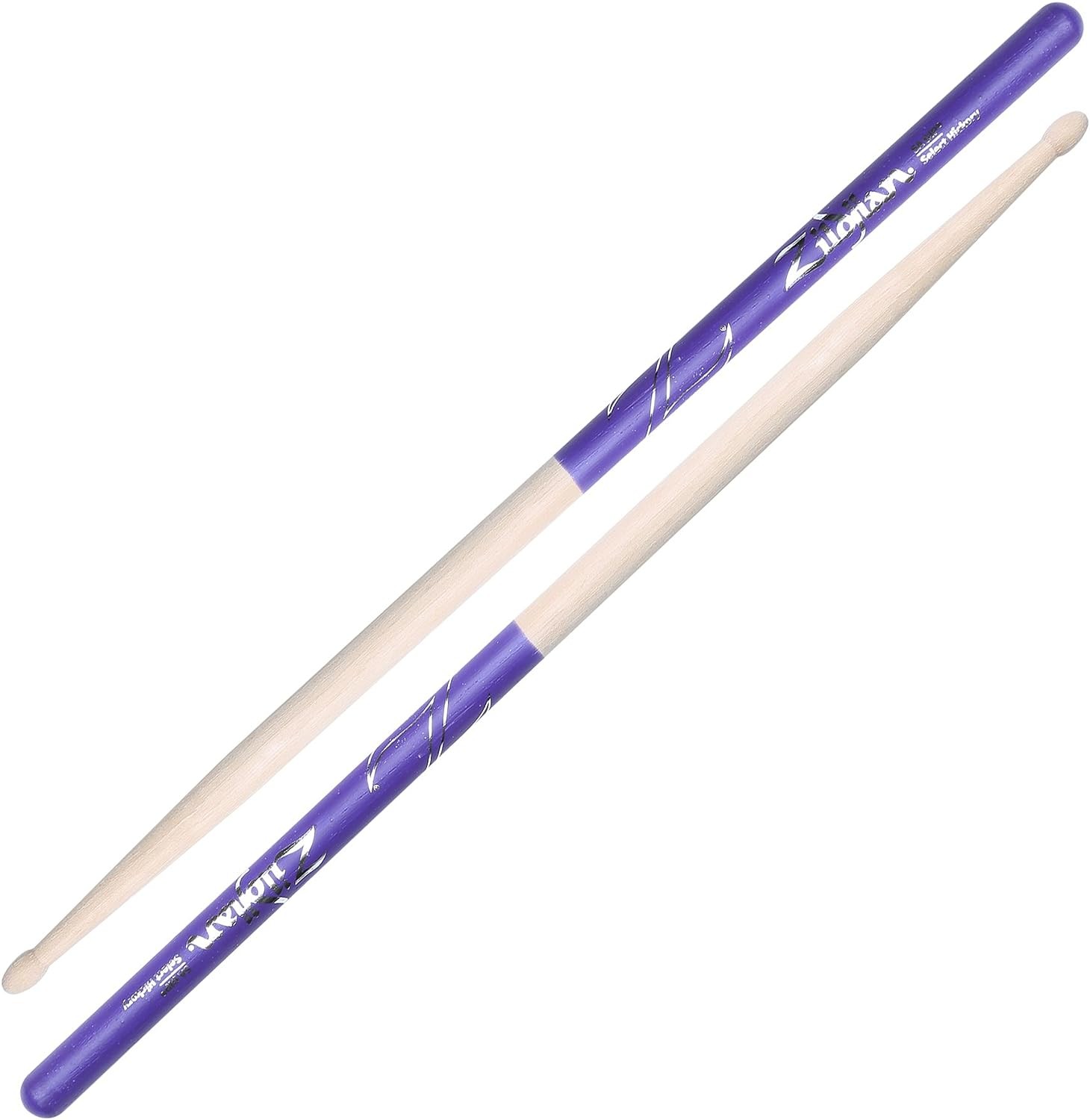Zildjian 5a Wood Purple Dip Drumsticks