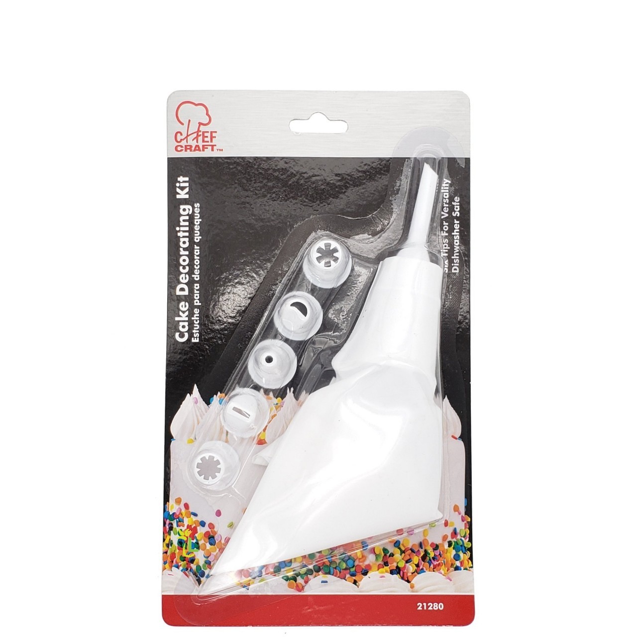 CHEF CRAFT CAKE DECORATING KIT 1ct