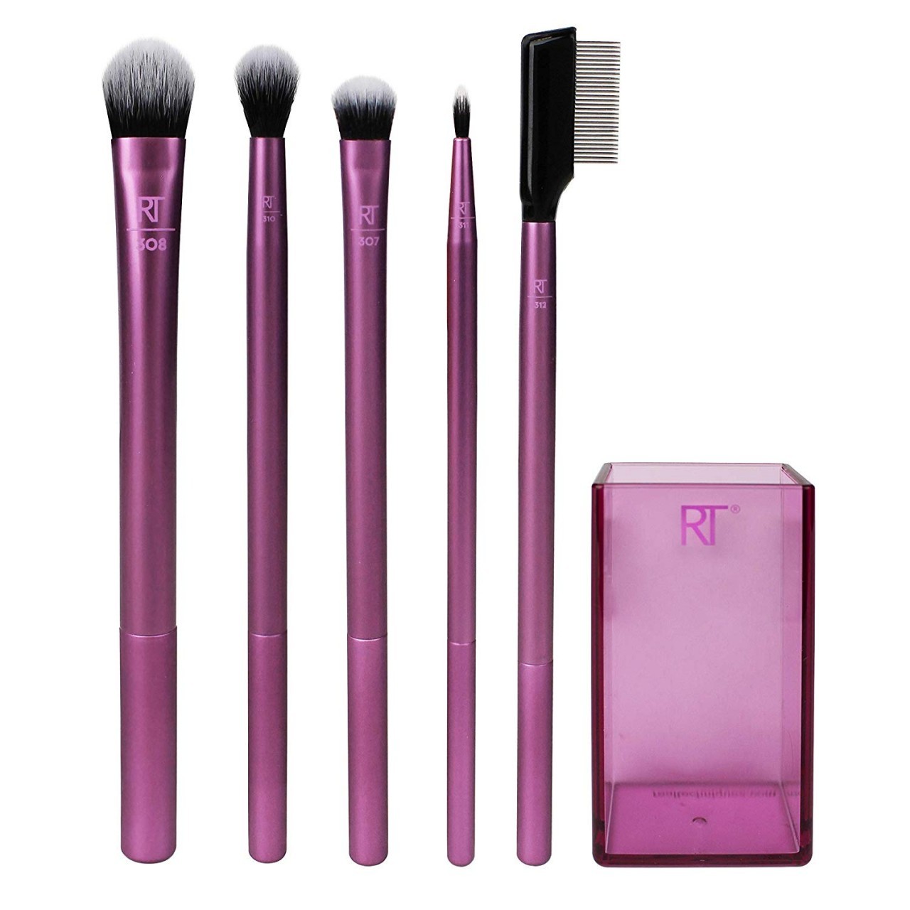 Real Techniques Enhanced Eye Set Eyeshadow & Eyeliner Brush Kit