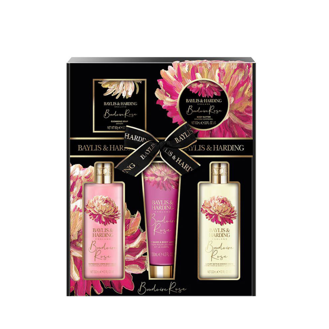 Baylis & Harding Boudoire Rose 5pc Set