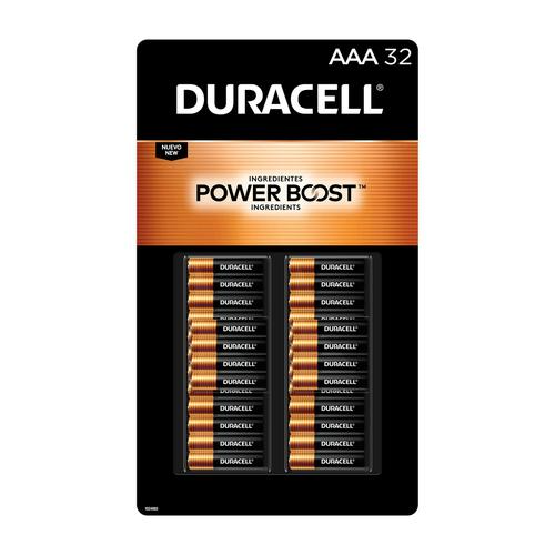 Duracell AAA Alkaline Batteries 32 Units