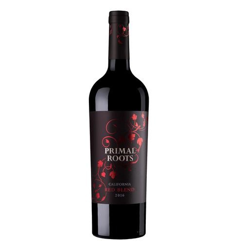 Primal Roots California 2016 Red Wine with Fruity Notes 750 ml / 25 oz