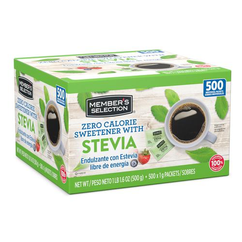 Member's Selection Sweetener with Stevia 500 Units