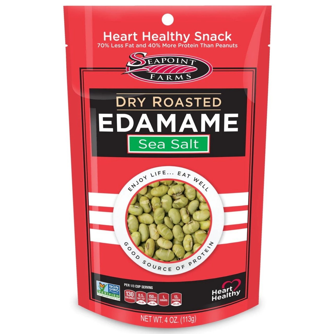 SEAPOINT EDAMAME LIGHT SALTED 4oz