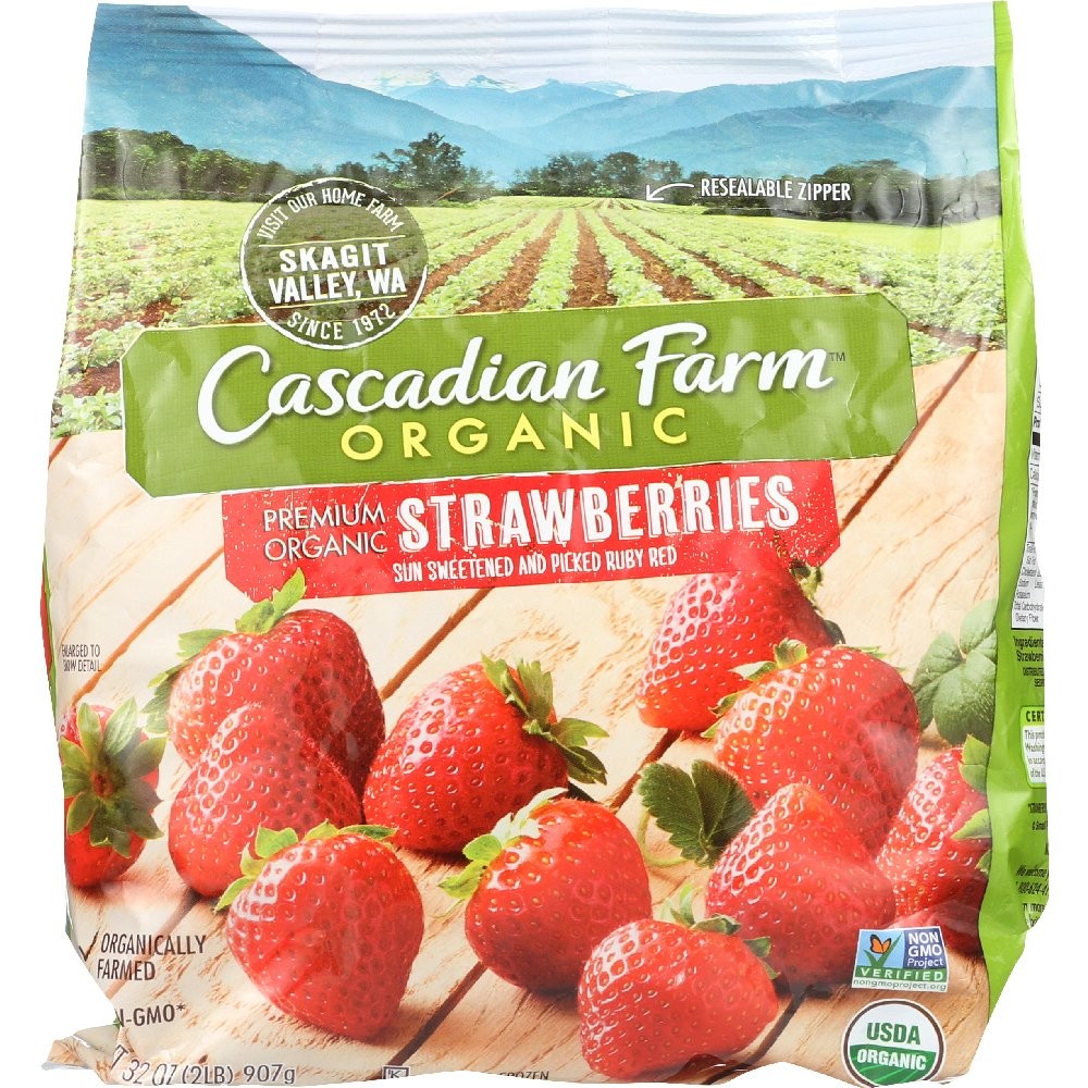 CASCADIAN FARM STRAWBERRIES 907g