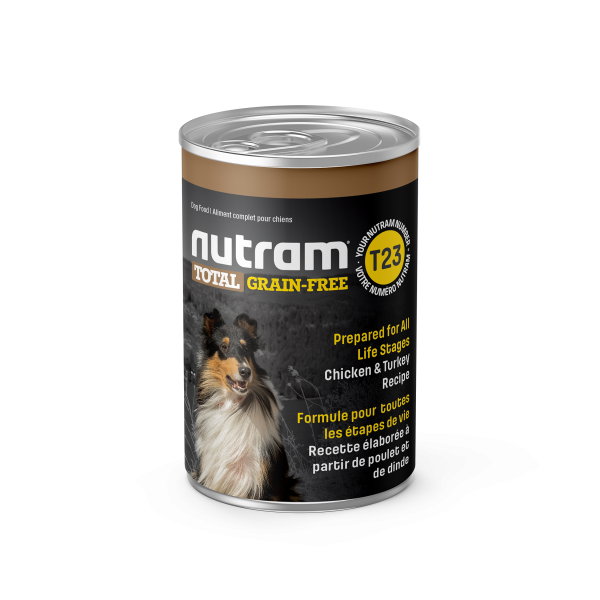 NUTRAM DOG CHIC & TURKEY GRAIN FREE 369g