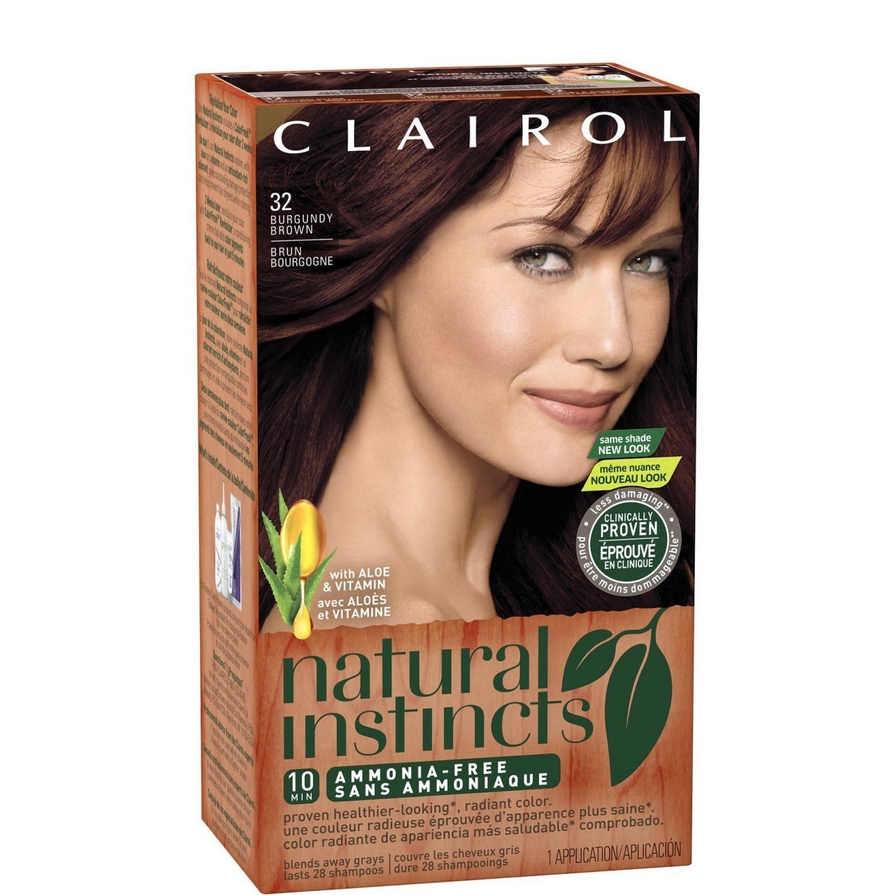 CLAIROL NAT INST BURGUNDY