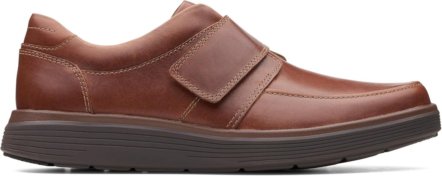 Clarks Men's Cotrell Free Loafer : Brown Dark Tan Leather