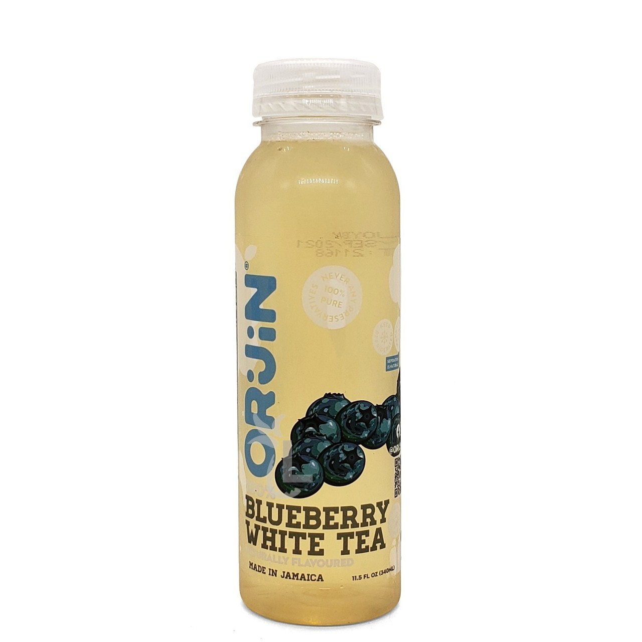 ORIJIN BLUEBERRY WHITE TEA 340ml