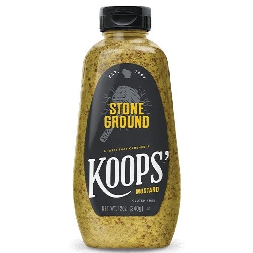 KOOPS MUSTARD STONE GROUND 12oz