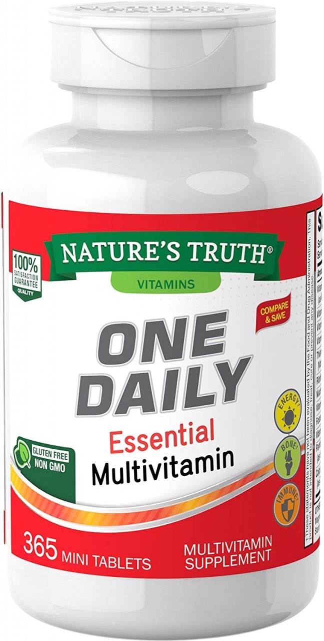 Nature's Truth One Daily Essential Multivitamin Tablets, 365 Count