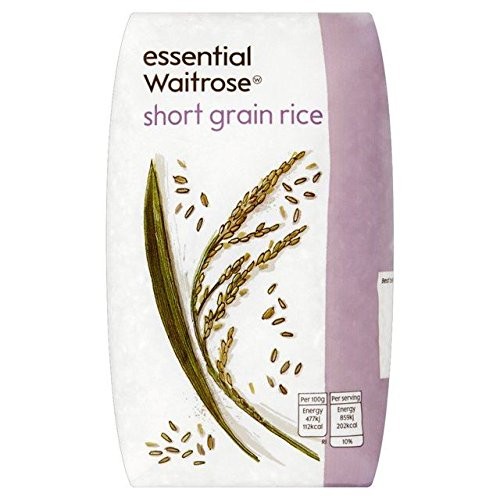 WAITROSE RICE SHORT GRAIN 500g