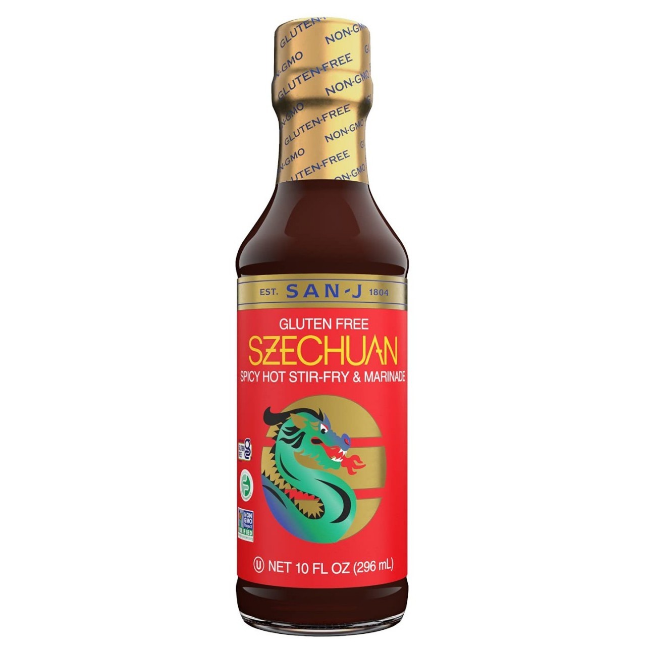 SAN-J SAUCE SZECHUAN GF 10oz