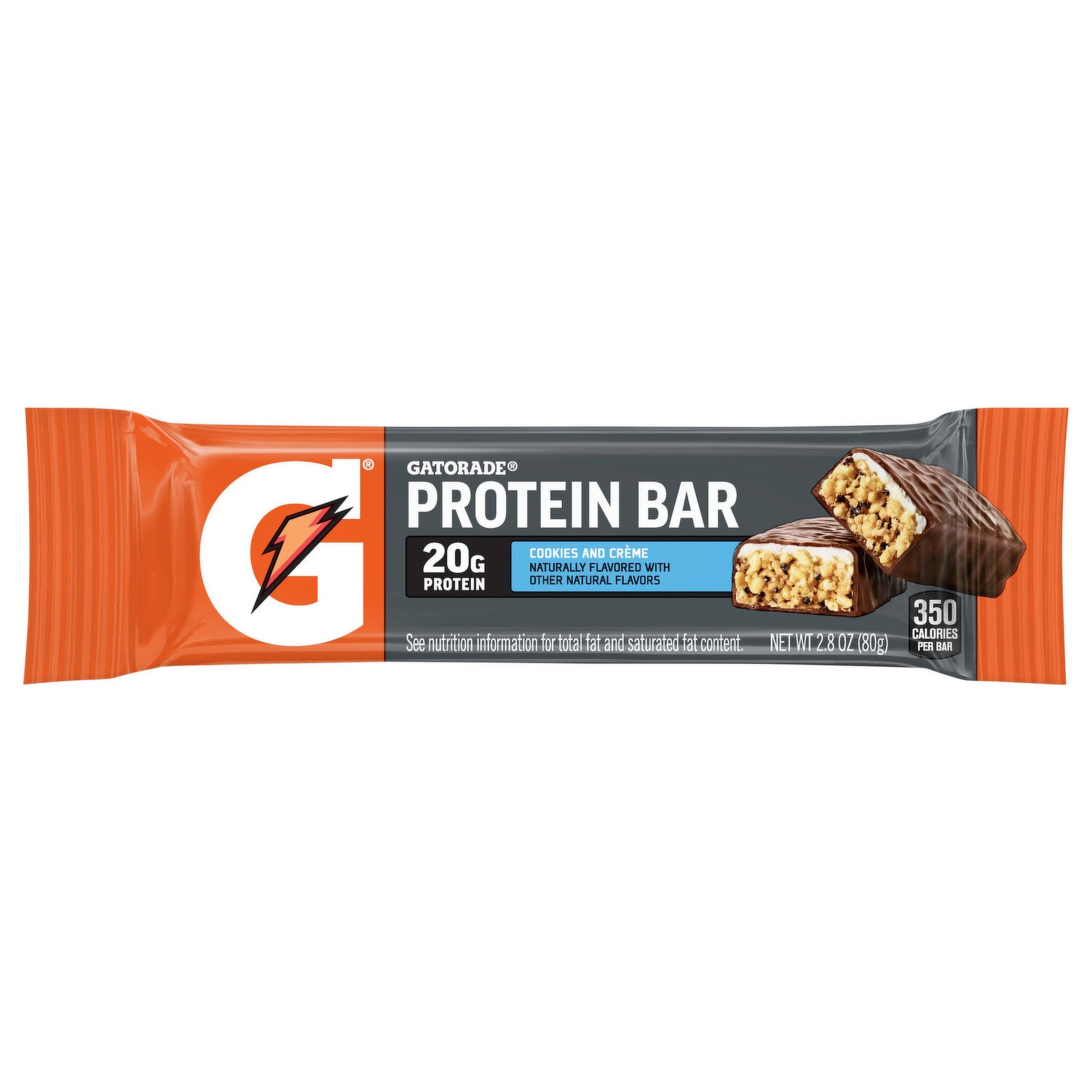 GATORADE PROTEIN BAR COOKIES CREME 80g