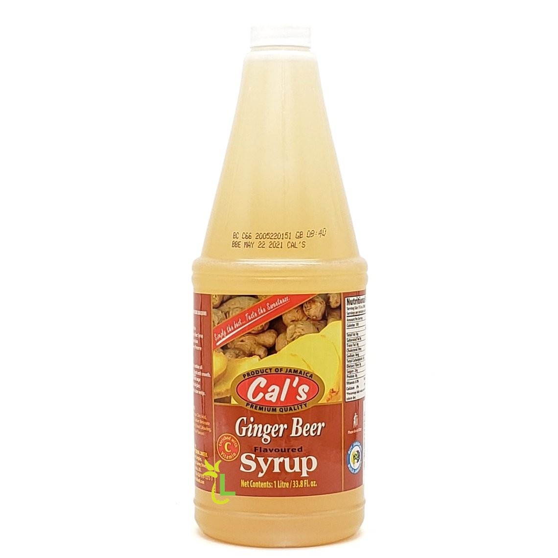 CALS SYRUP GINGER BEER 1L