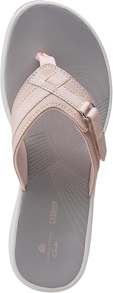 Clarks Womens Breeze Sea (Blush Synthetic)