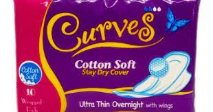 CURVES ULTRA THIN OVERNIGHT WITH WINGS 10’S