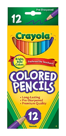 Crayola Color Pencil 12pk